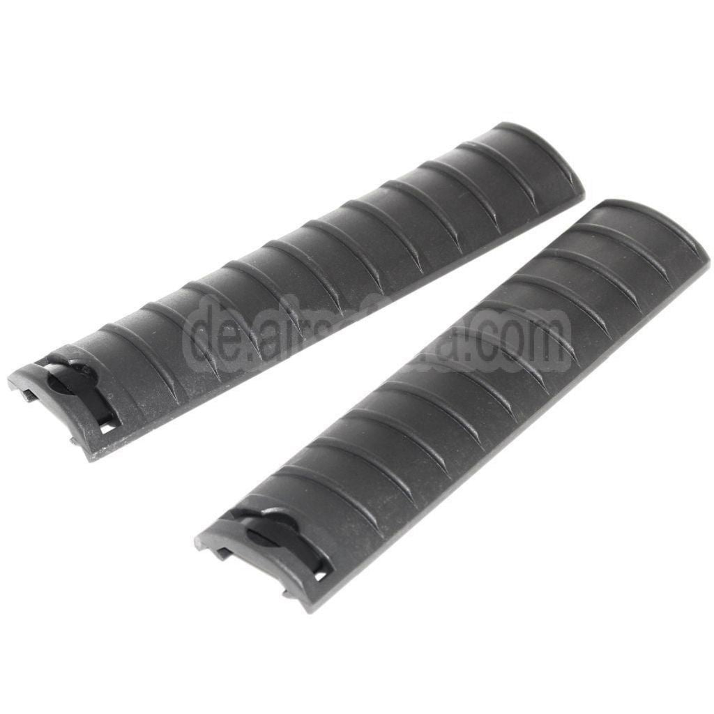 CYMA CNC Aluminum 210mm RAS Handschutz Schienen System mit Rail Cover Geeignet für Tokyo Marui M4 M16 Serie AEG / WA M4 M16 Serie GBB Gewehre Airsoft Schwarz