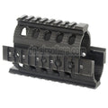 CYMA CNC Aluminum 135mm Handschutz Schienen System Geeignet für Tokyo Marui D-Boys CYMA APS VFC Matrix AK74U Serie AEG Gewehre Airsoft Schwarz