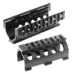 CYMA CNC Aluminum 135mm Handschutz Schienen System Geeignet für Tokyo Marui D-Boys CYMA APS VFC Matrix AK74U Serie AEG Gewehre Airsoft Schwarz