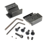 CYMA CNC Aluminum 135mm Handschutz Schienen System Geeignet für Tokyo Marui D-Boys CYMA APS VFC Matrix AK74U Serie AEG Gewehre Airsoft Schwarz