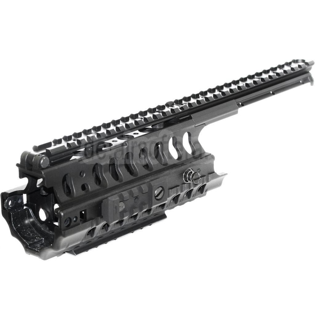 CYMA 328mm SIR System RIS Handschutz Schienen System Geeignet für M4 M16 Serie AEG Gewehre Airsoft Schwarz