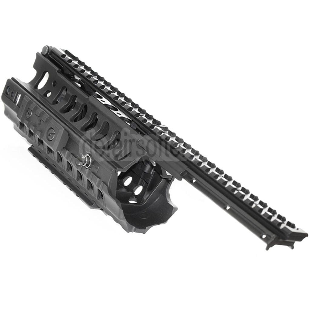 CYMA 328mm SIR System RIS Handschutz Schienen System Geeignet für M4 M16 Serie AEG Gewehre Airsoft Schwarz