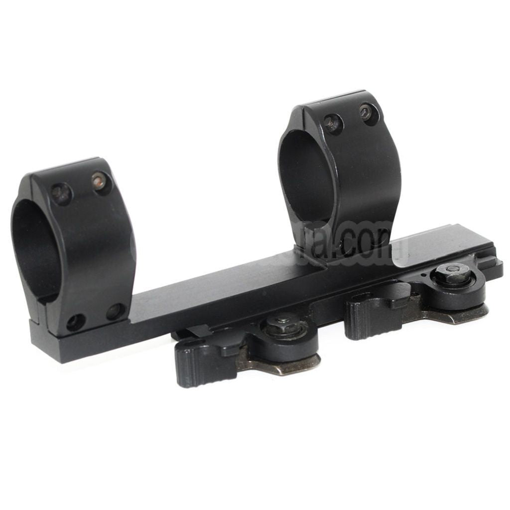 CYMA Tactical Stil 30mm QD Doppelring Visierhalterung Doppelte Zielfernrohrmontage Schwarz