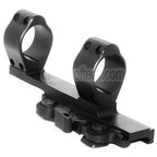 CYMA Tactical Stil 30mm QD Doppelring Visierhalterung Doppelte Zielfernrohrmontage Schwarz