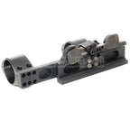 CYMA Tactical Stil 30mm QD Doppelring Visierhalterung Doppelte Zielfernrohrmontage Schwarz
