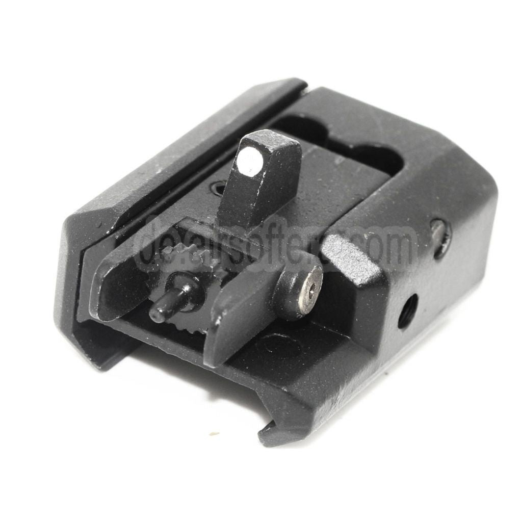 AirsoftEra MP7 Tactical Klappbare Korn Geeignet für Standard 20mm RIS RAS Schiene