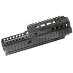 AirsoftEra 225mm 9 Zoll CNC Aluminium 4-Side Handschutz Schienen System Geeignet für ARMY G&G L85 R85 AEG Gewehre Schwarz