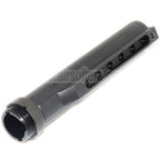 D-Boys 6-Positions Gewehrschaft Pufferrohr Geeignet für M4 M16 Serie AEG Gewehre Airsoft Schwarz