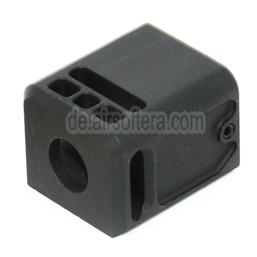 5KU Micro Comp Kompensator V3 -14mm CCW gegen den Uhrzeigersinn Geeignet für Tokyo Marui G17 G18C GBB Pistolen Airsoft