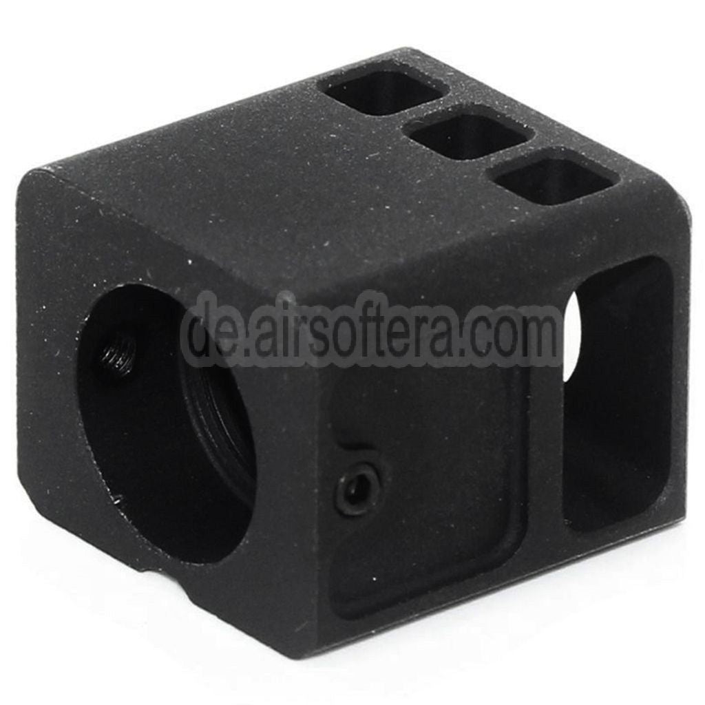 5KU Stubby Comp Kompensator -14mm CCW gegen den Uhrzeigersinn Geeignet für Tokyo Marui G17 G18C GBB Pistolen Airsoft