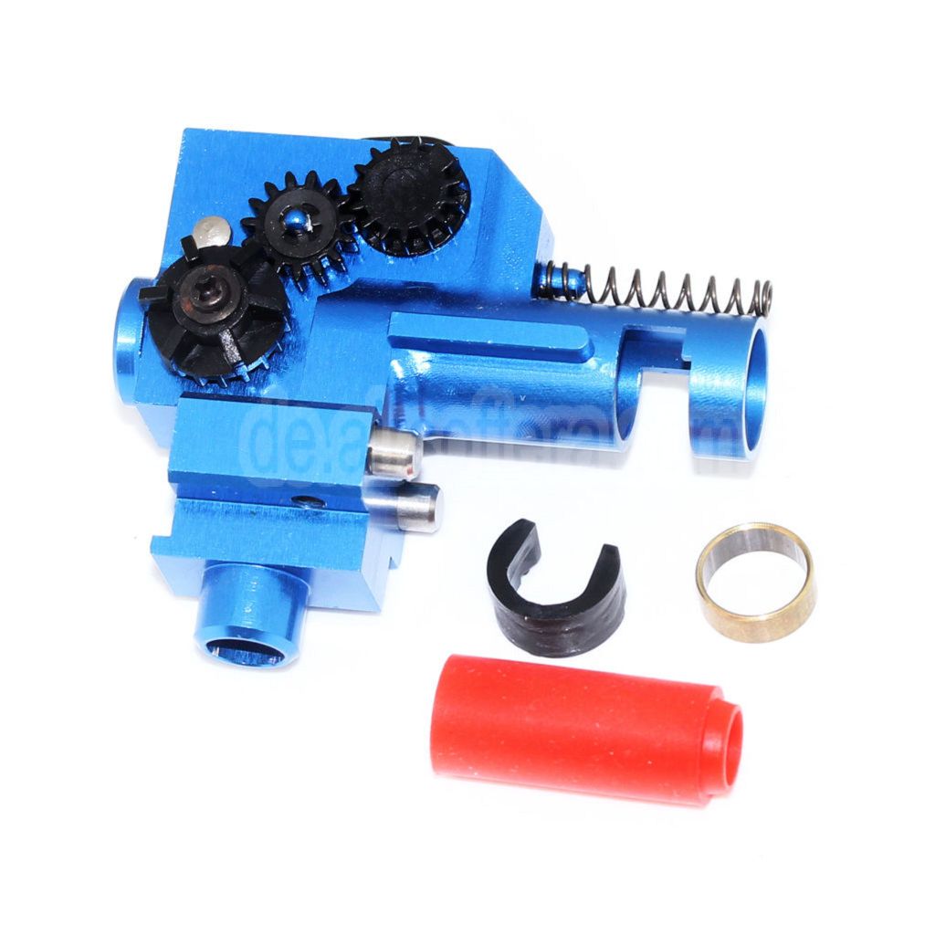 SHS CNC Aluminum Twins Connector Stablizing Hop Up Kammer Geeignet für V2 Getriebe M4 M16 Serie AEG Gewehre Airsoft