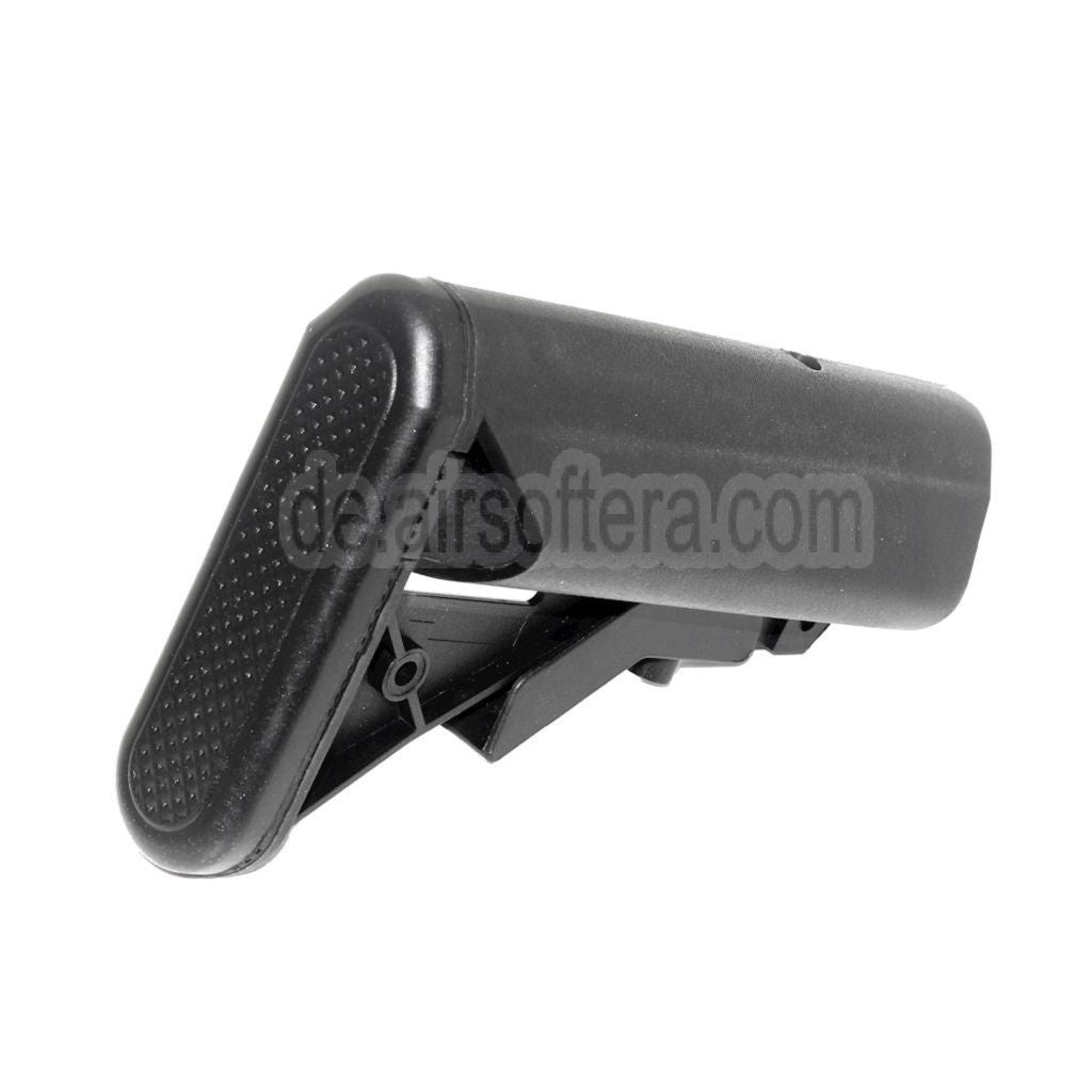 E&C Polymer MK18 MOD 0 LMT Kran Schaft Geeignet für Tokyo Marui M4 M16 Serie AEG Gewehre Airsoft Schwarz