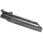 CYMA Obere Empfängerabdeckung mit 20mm Taktikschienen Kimme Geeignet für D-Boys JG Jing Gong Golden Eagle CYMA Tokyo Marui AKS74U Serie AEG Gewehre Airsoft Schwarz