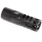 APS 68mm Evolution Tech Mündungsbremse Mündungsfeuerdämpfer 1.0 Geeignet für -14mm CCW Gegen den Uhrzeigersinn Lauf Gewehre Airsoft Schwarz