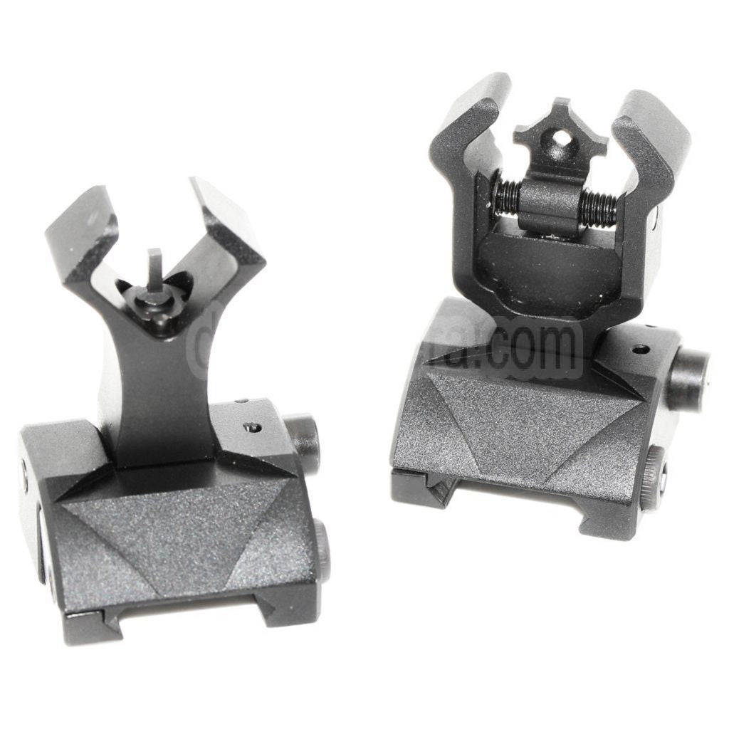 CYMA Diamond Aperture Klapp Hochklappen Korn Kimme Geeignet für 20mm Schiene System