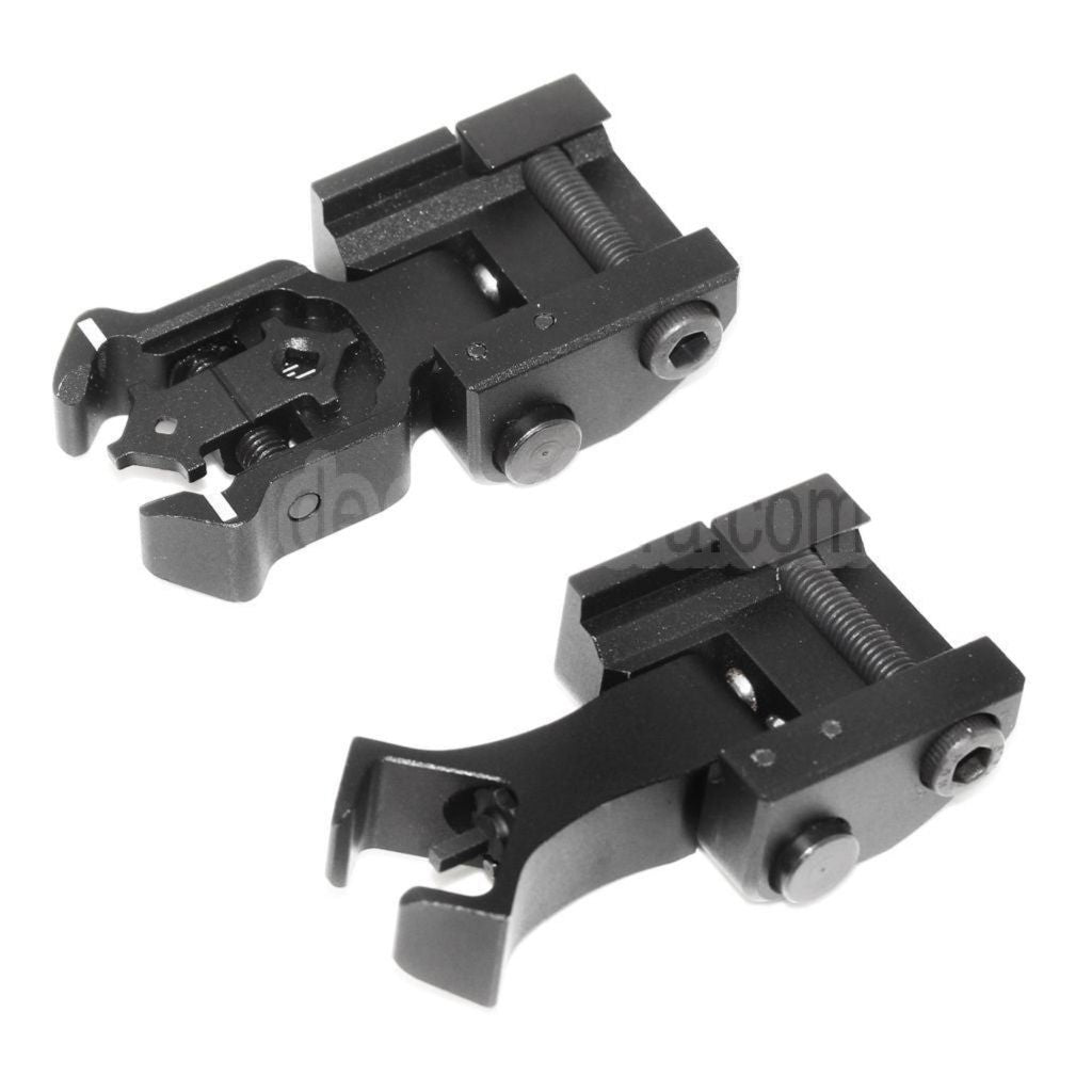 CYMA Diamond Aperture Klapp Hochklappen Korn Kimme Geeignet für 20mm Schiene System