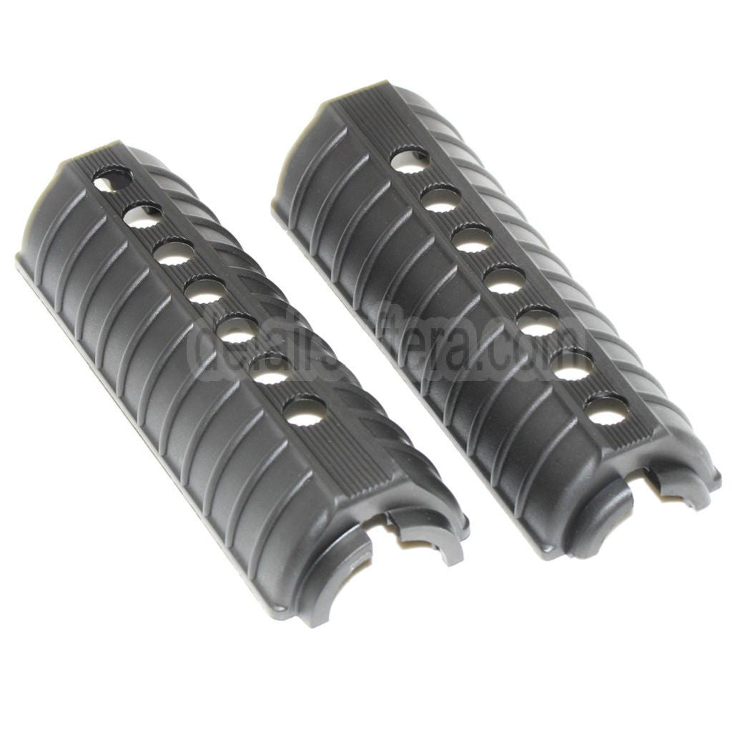 CYMA 156mm M4A1 Plastik Handschutz Geeignet für M4 M16 Serie AEG Gewehre Airsoft Schwarz