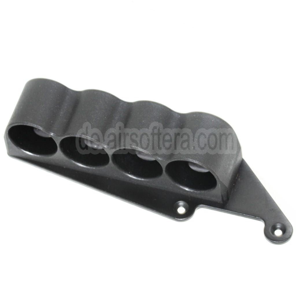 CYMA 4 Schrotpatronen Halter Metall Carrier Geeignet für CYMA Tokyo Marui M870 Schrotflinte Airsoft