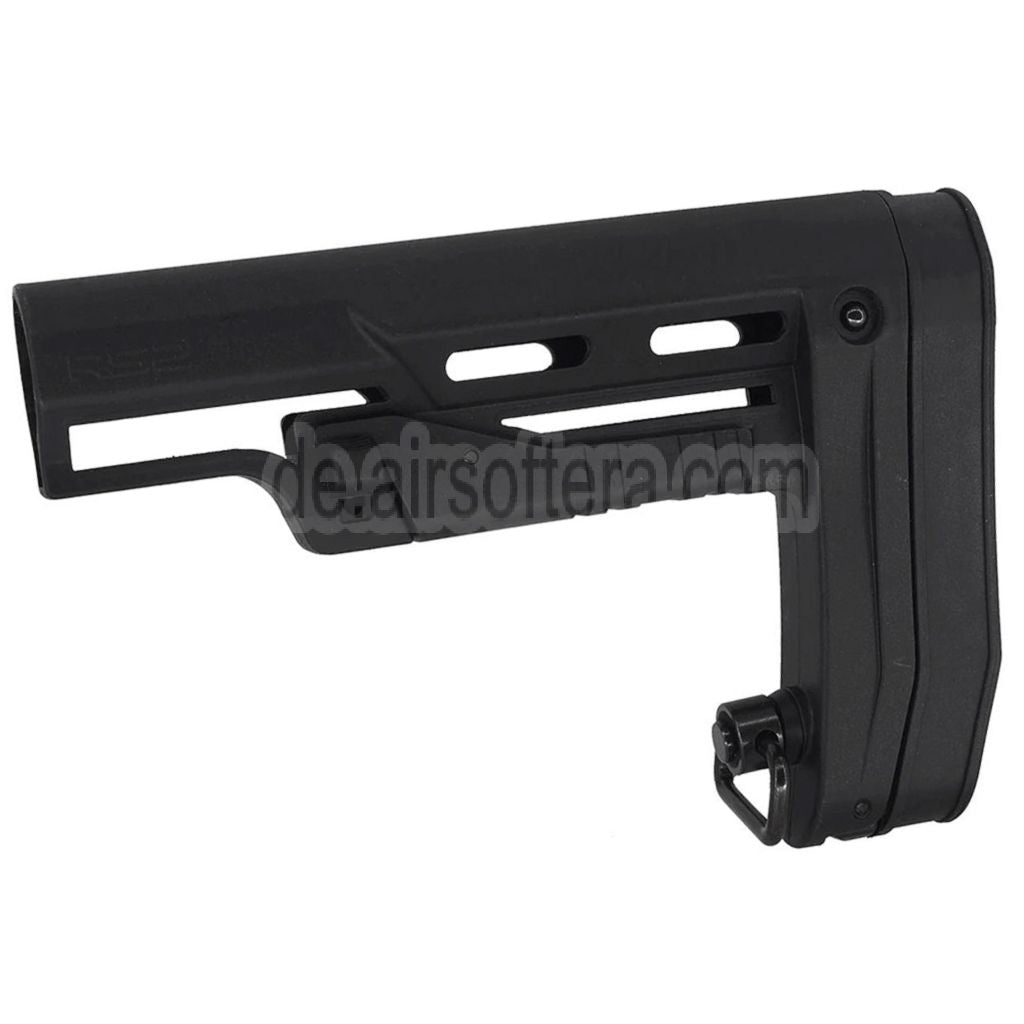APS RS-2 Einziehbar Schaft geeignet für M4 M16 Serie AEG Gewehre Airsoft Schwarz