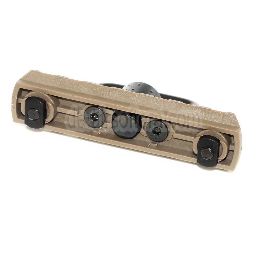 APS 7-Slots MIL-STD 1913 Rail M-LOK Schienen Segmentplatte mit QD Riemenwirbel