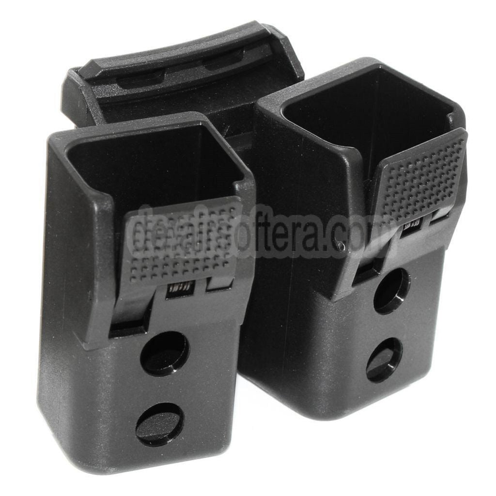 APS Quantum Mechanics Abschließbare Doppelmagazintasche Geeignet für G17 / G18C / G19 / G22 / G23 / G24 / G34 / G35 G-Serie GBB Magazin