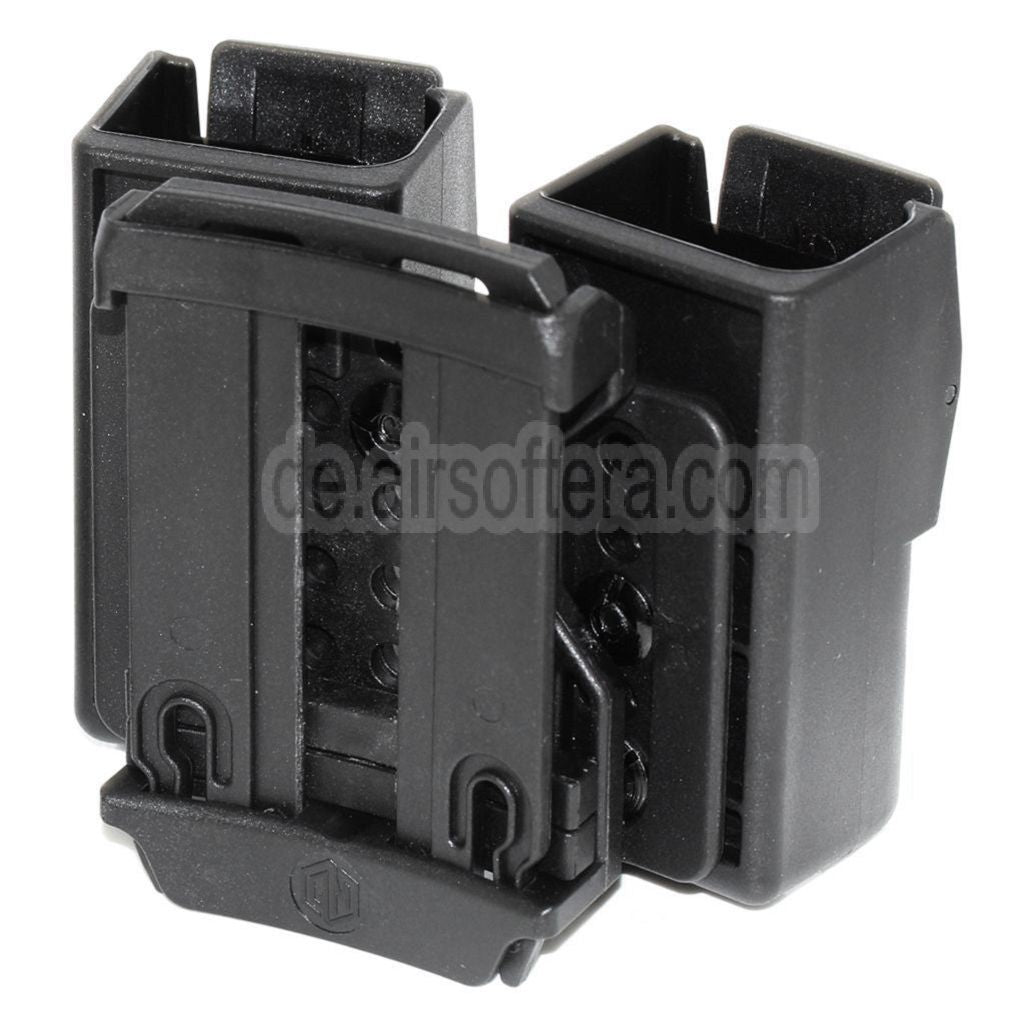 APS Quantum Mechanics Abschließbare Doppelmagazintasche Geeignet für G17 / G18C / G19 / G22 / G23 / G24 / G34 / G35 G-Serie GBB Magazin