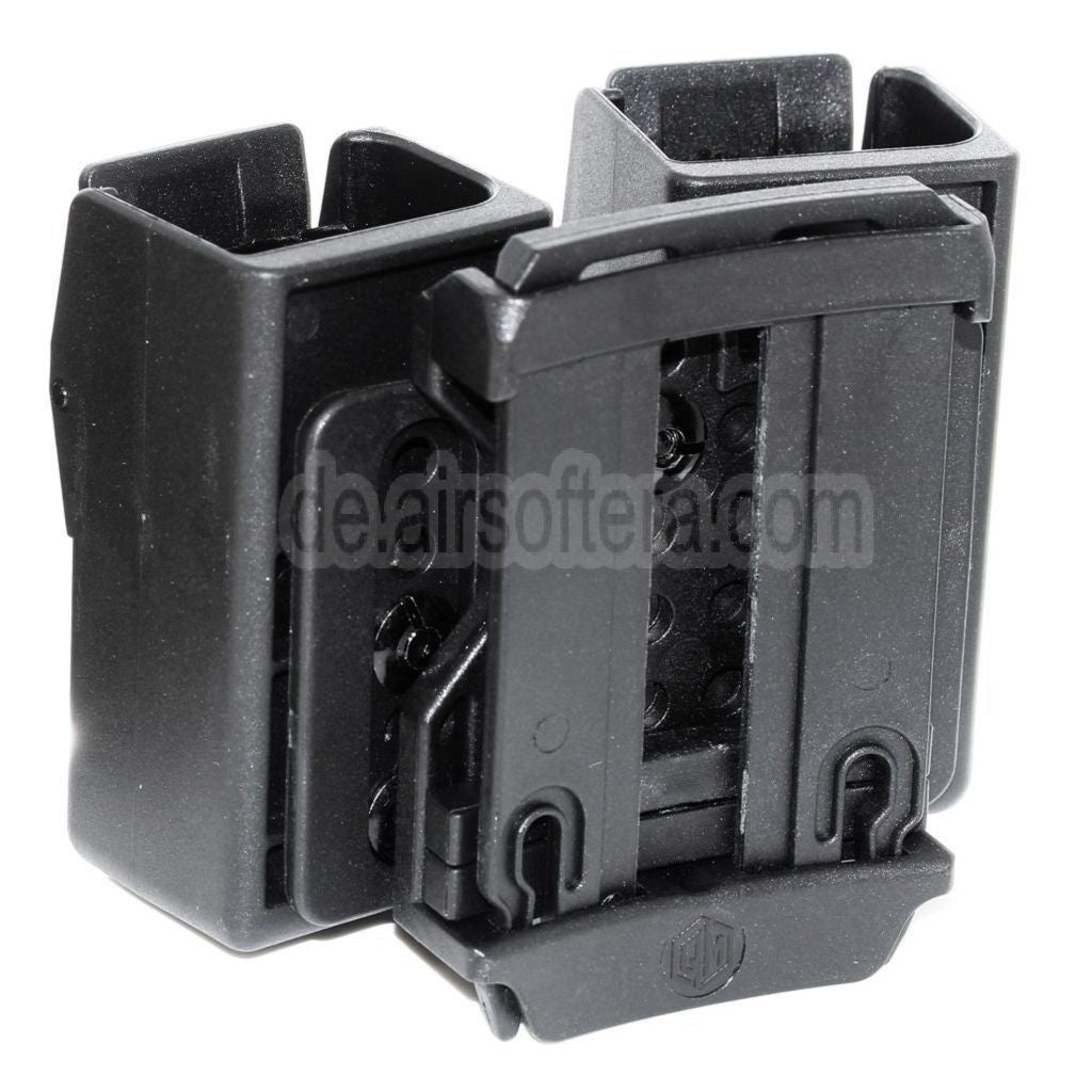 APS Quantum Mechanics Abschließbare Doppelmagazintasche Geeignet für G17 / G18C / G19 / G22 / G23 / G24 / G34 / G35 G-Serie GBB Magazin