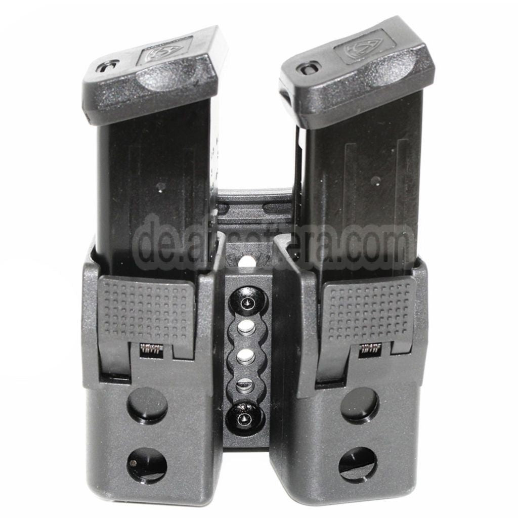 APS Quantum Mechanics Abschließbare Doppelmagazintasche Geeignet für G17 / G18C / G19 / G22 / G23 / G24 / G34 / G35 G-Serie GBB Magazin