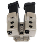 APS Quantum Mechanics Abschließbare Doppelmagazintasche Geeignet für G17 / G18C / G19 / G22 / G23 / G24 / G34 / G35 G-Serie GBB Magazin