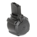 BATTLEAXE 1400rd Klangsteuerung Elektrisch Trommelmagazin Geeignet für M4 M16 Serie AEG Gewehre Airsoft Schwarz