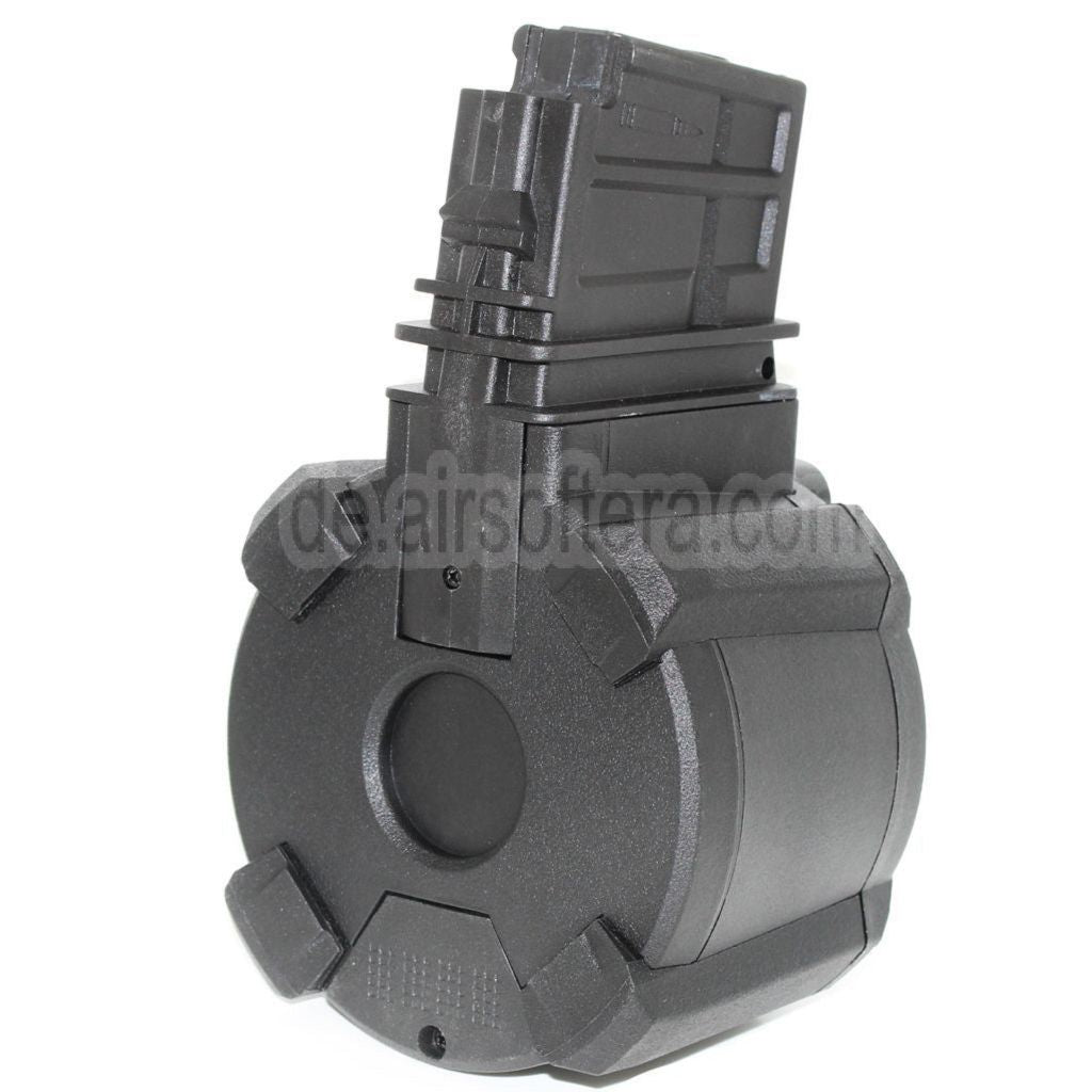 BATTLEAXE 1400rd Klangsteuerung Elektrisch Trommelmagazin Geeignet für G36 Serie AEG Gewehre Airsoft