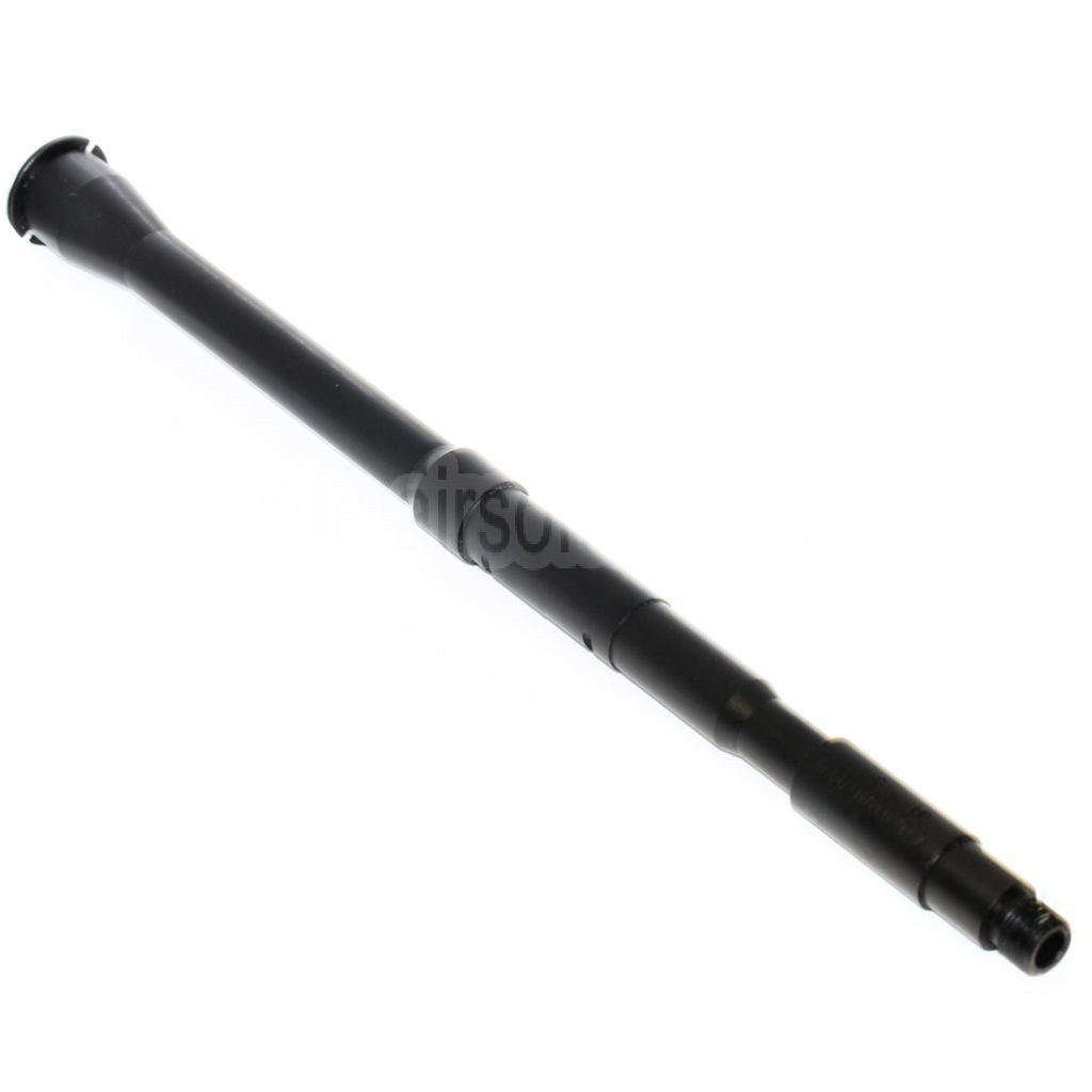 5KU 14.5 Zoll Aluminium Einteiliger Außenlauf -14mm CCW Gegen den Uhrzeigersinn Geeignet für WA M4 Serie GBB Gewehre Airsoft Schwarz