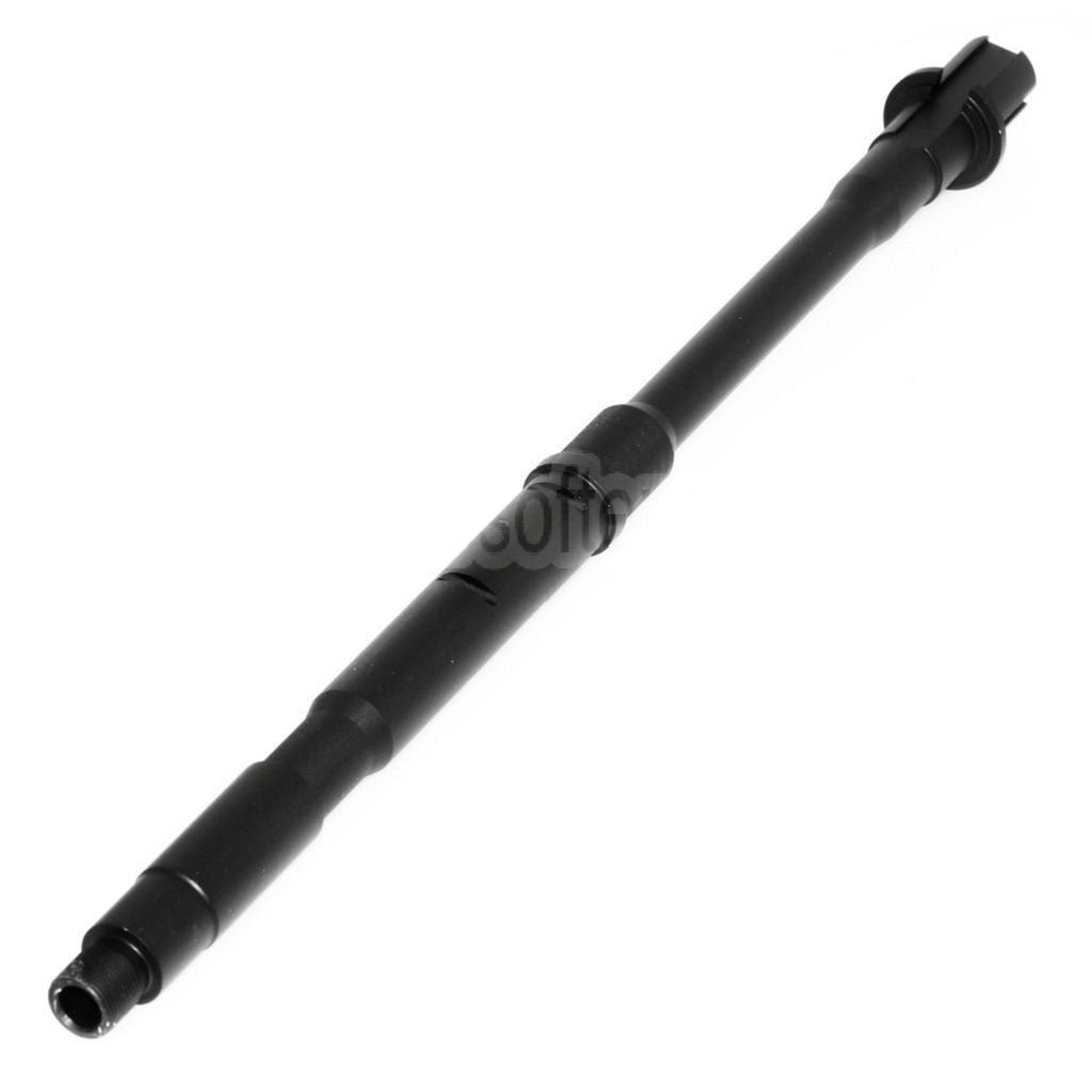 CYMA 280mm 14.5 Zoll Aluminium M4A1 Einteiliger Außenlauf -14mm CCW Gegen den Uhrzeigersinn Geeignet für Tokyo Marui M4 Serie AEG Gewehre Airsoft Schwarz
