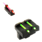 APS Fiberglasvisier Korn Kimme Geeignet für APS ACP606 GBB Pistolen Airsoft