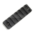 CYMA 75mm 7-Slots 20mm Schienenpaneel Geeignet für M-LOK Handschutzschienensystem Schwarz