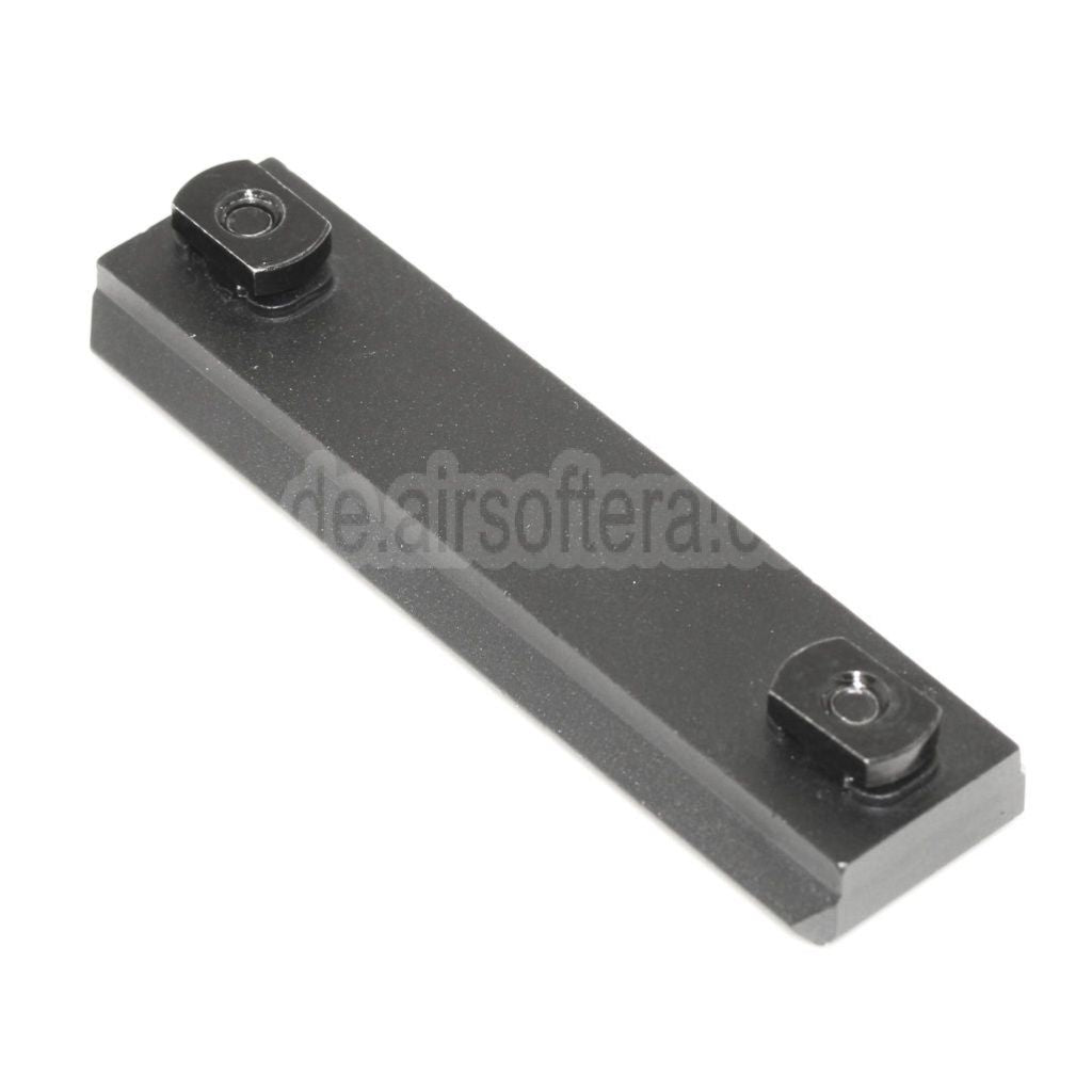 CYMA 75mm 7-Slots 20mm Schienenpaneel Geeignet für M-LOK Handschutzschienensystem Schwarz