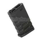 APS 190rd Polymer M16VN Hi-Cap Magazin Geeignet für M4 M16 Serie AEG Gewehre Airsoft Schwarz