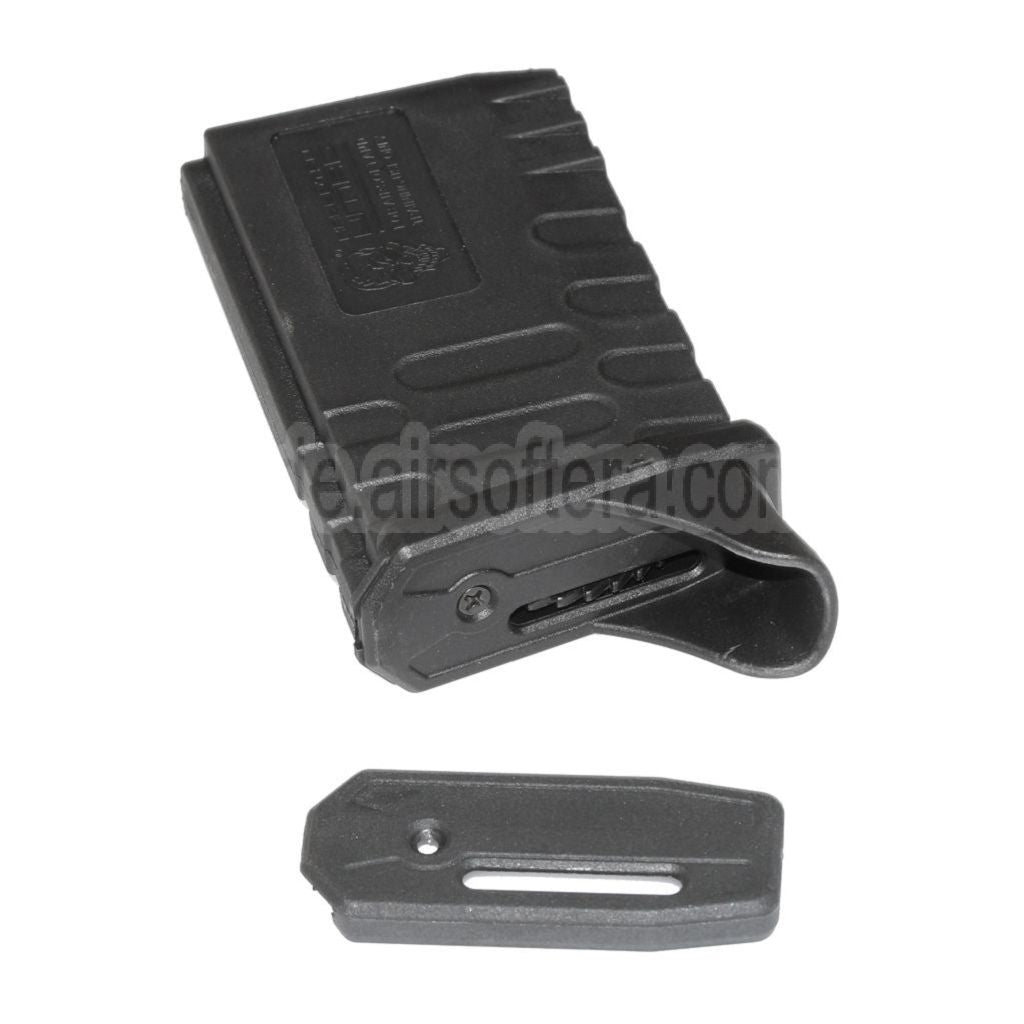 APS 190rd Polymer M16VN Hi-Cap Magazin Geeignet für M4 M16 Serie AEG Gewehre Airsoft Schwarz