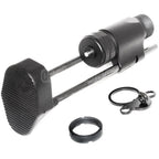 AirsoftEra 3-Position Stinger Tanker Einziehbarer Gewehrschaft (HK416C Stil ) Geeignet für M4 M16 AEG Gewehre Schwarz