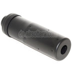 AirsoftEra 4.5 Zoll MK23 Stil Schalldämpfer Laufverlängerung Rohr Geeignet für -14mm CCW Gegen den Uhrzeigersinn Lauf Gewehre Schwarz