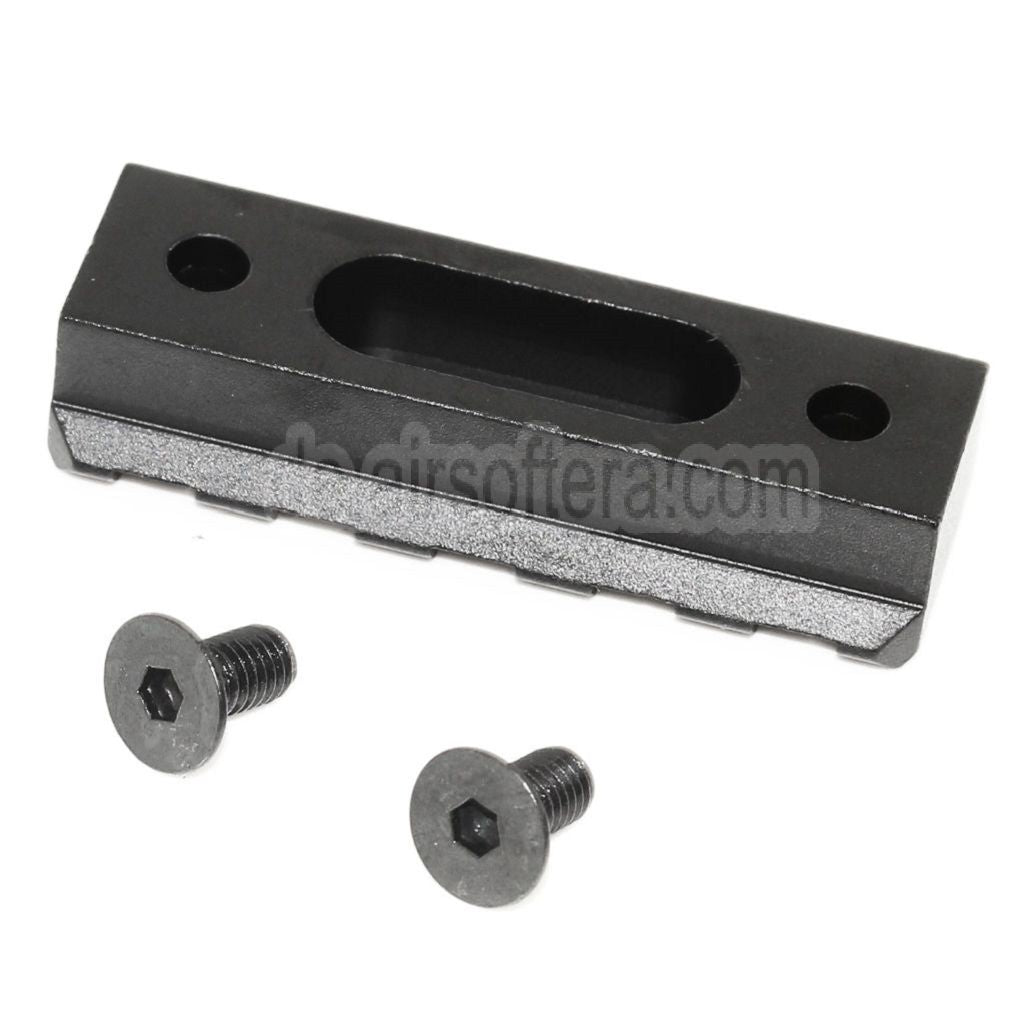 CYMA 54mm 5-Slots 20mm RIS Schiene Geeignet für URX III Handschutzsystem Schwarz