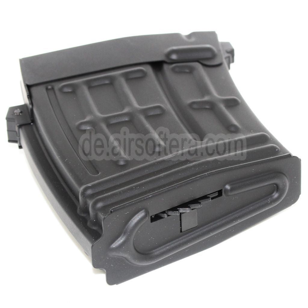 CYMA 120rd Hi-Cap Magazin Geeignet für S&T RS CYMA Tokyo Marui SVD Serie AEG Gewehre Airsoft Schwarz