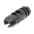 APS EMG Falkor Defense VG6 Epsilon Mündungsbremse Mündungsfeuerdämpfer Geeignet für -14mm CCW Gegen den Uhrzeigersinn Lauf Gewehre Airsoft Schwarz