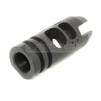 APS EMG Falkor Defense VG6 Epsilon Mündungsbremse Mündungsfeuerdämpfer Geeignet für -14mm CCW Gegen den Uhrzeigersinn Lauf Gewehre Airsoft Schwarz
