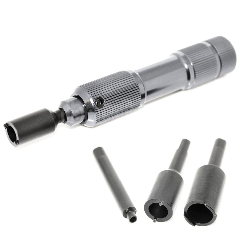 AirsoftEra 3in1 Magnetischer Stahl Ventilschlüssel Geeignet für Tokyo Marui Western Arms KSC Maruzen GBB Pistolen Magazin