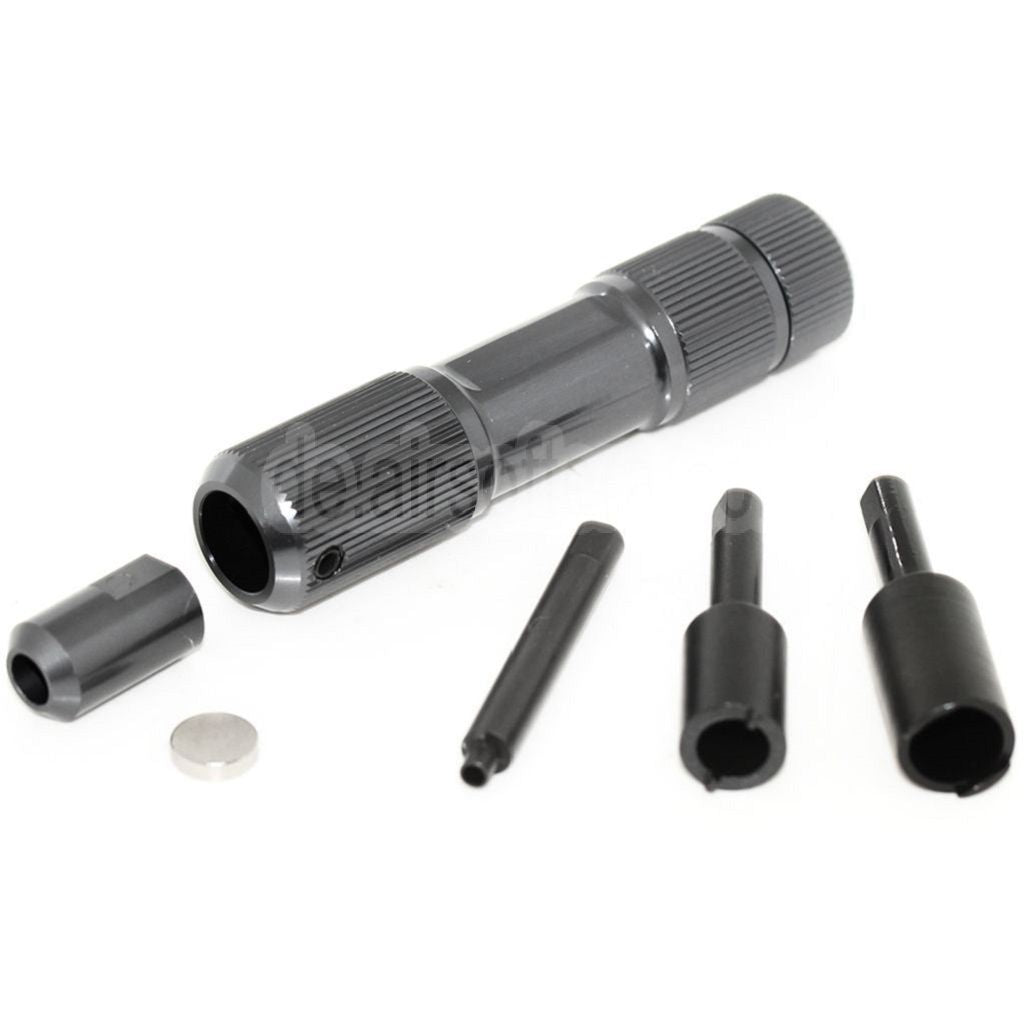 AirsoftEra 3in1 Magnetischer Stahl Ventilschlüssel Geeignet für Tokyo Marui Western Arms KSC Maruzen GBB Pistolen Magazin