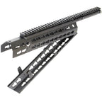 CYMA Keymod Modular Handschutz Schienen System Geeignet für CYMA CM079 Tokyo Marui M4 Serie AEG Gewehre Airsoft Schwarz