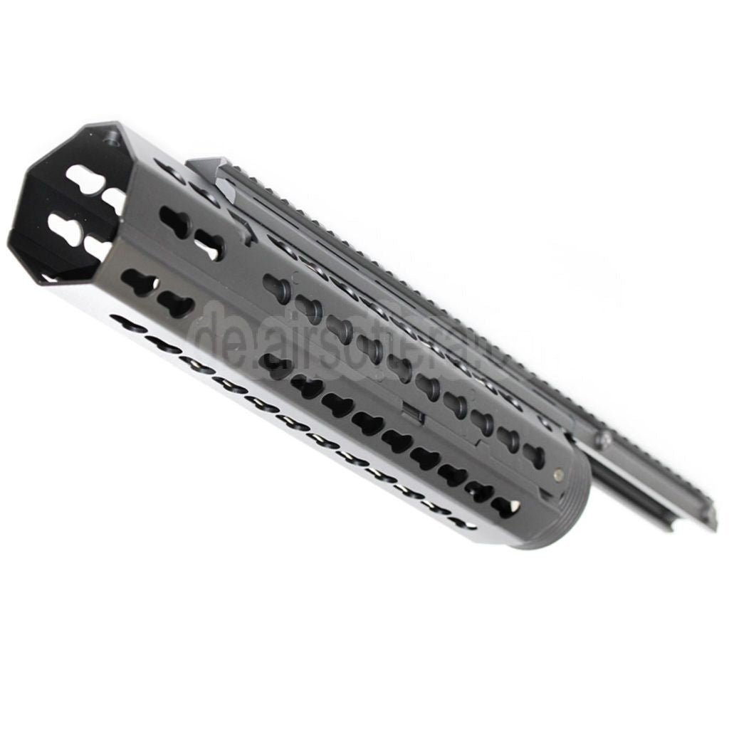 CYMA Keymod Modular Handschutz Schienen System Geeignet für CYMA CM079 Tokyo Marui M4 Serie AEG Gewehre Airsoft Schwarz