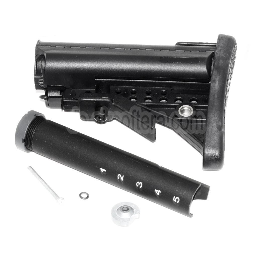 E&C 5-Position MOD Crane VT Schaft Geeignet für M4 M16 Serie AEG Gewehre Airsoft