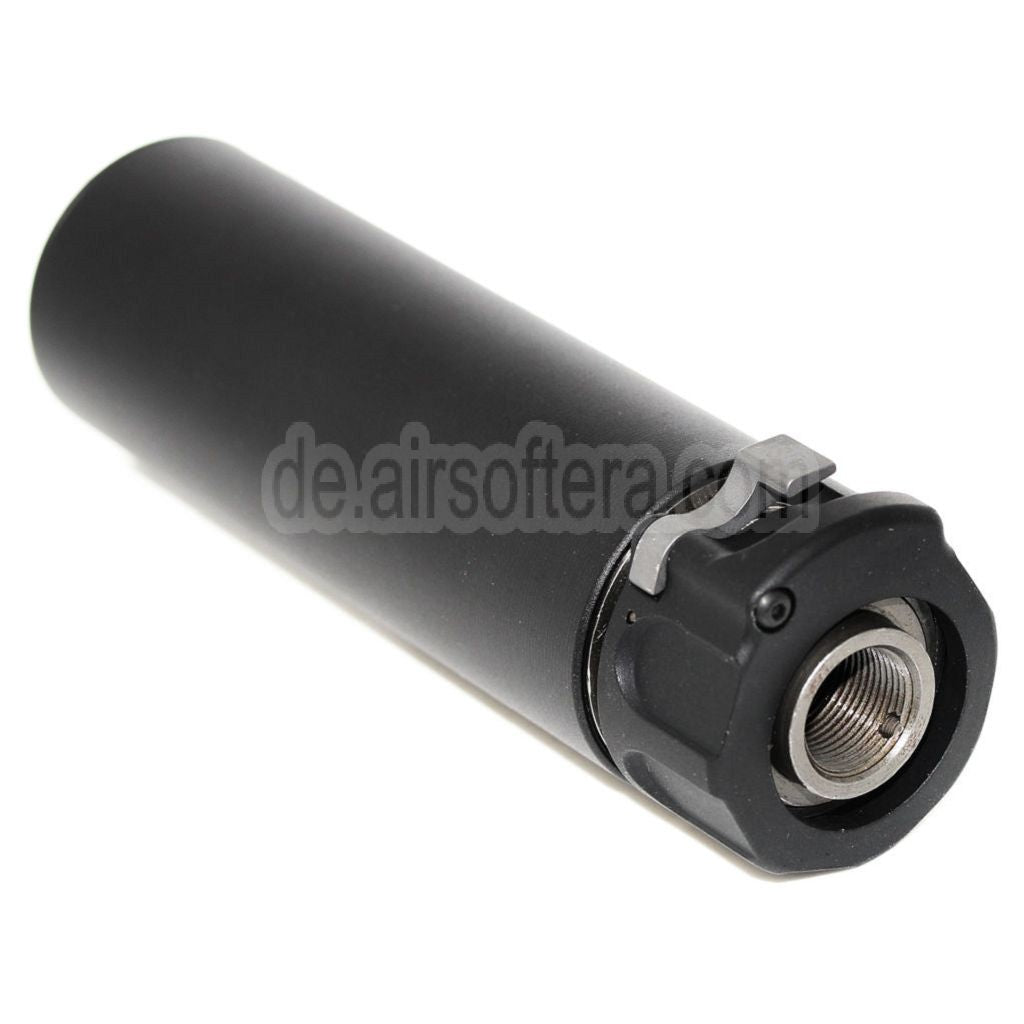 5KU 133mm SOCOM556 Mini-2 RC Schalldämpfer mit Mündungsfeuerdämpfer Geeignet für -14mm CCW Gegen den Uhrzeigersinn Lauf Gewehre Airsoft
